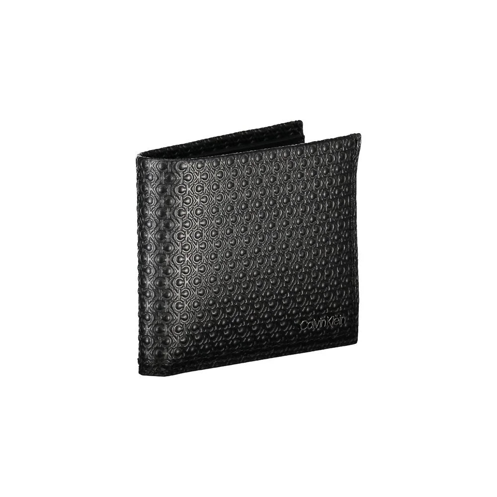 Calvin Klein Black Leather Wallet - Wallets