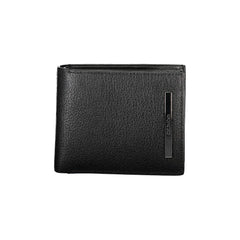 Calvin Klein Black Leather Wallet - Wallets