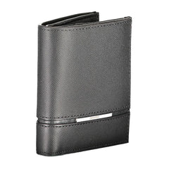 Calvin Klein Black Leather Wallet - Wallets