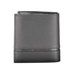 Calvin Klein Black Leather Wallet - Wallets