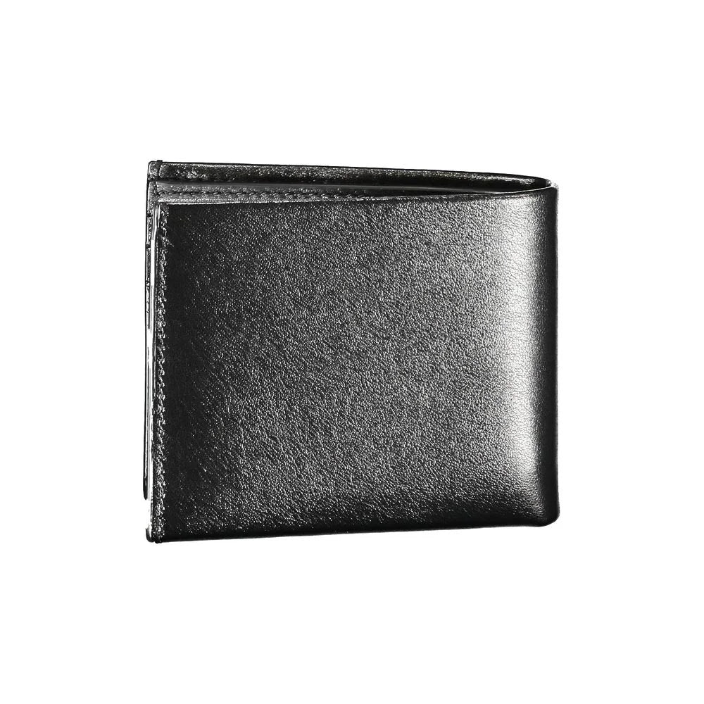 Calvin Klein Black Leather Wallet - Wallets