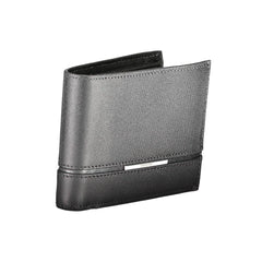 Calvin Klein Black Leather Wallet - Wallets