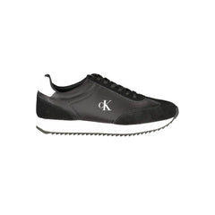 Calvin Klein Black Leather Women Sneaker