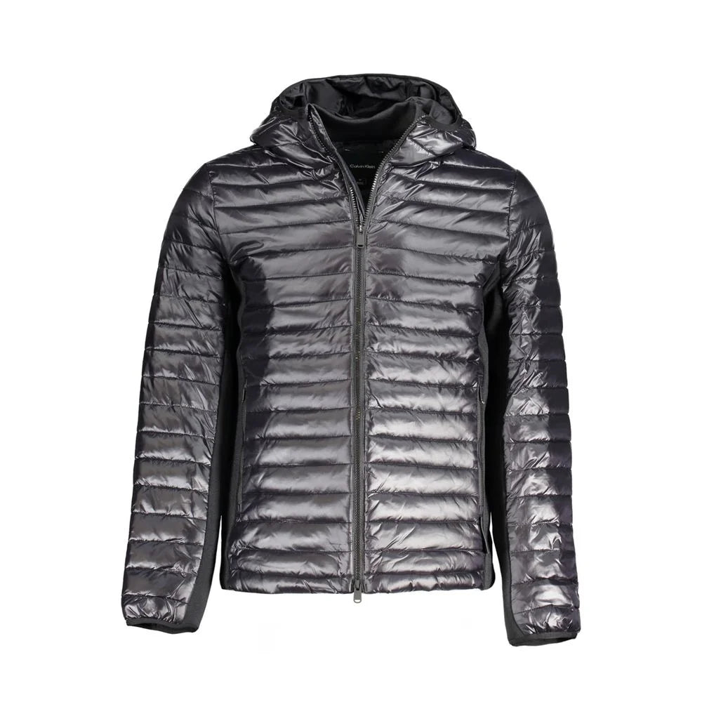 Calvin Klein Black Nylon Men Jacket