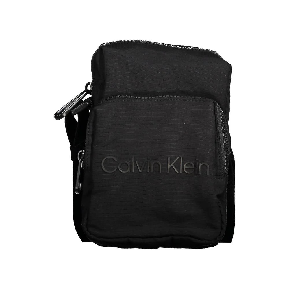 Calvin Klein Black Nylon Men Shoulder Bag - Shoulder Bags