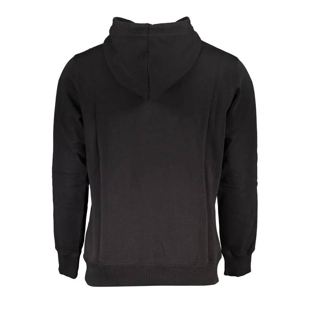 Calvin Klein Black Organic Cotton Men Sweater - XXL - Hoodies