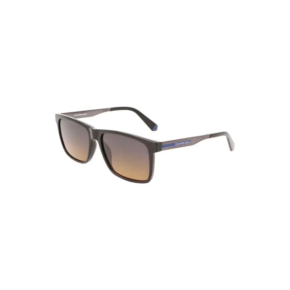 Calvin Klein Black Plastic Men Sunglass - Sunglasses