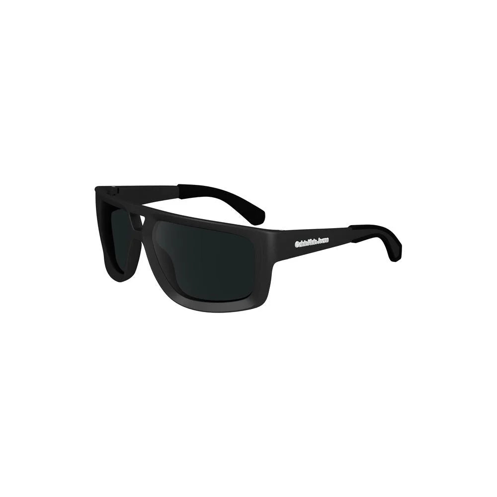 Calvin Klein Black Plastic Men Sunglasses - Sunglasses
