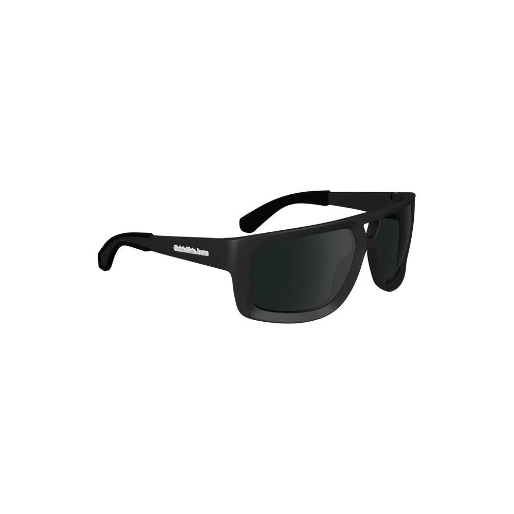 Calvin Klein Black Plastic Men Sunglasses - Sunglasses