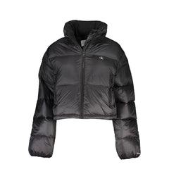 Calvin Klein Black Polyamide Jackets & Coat - XL - Puffer Jackets