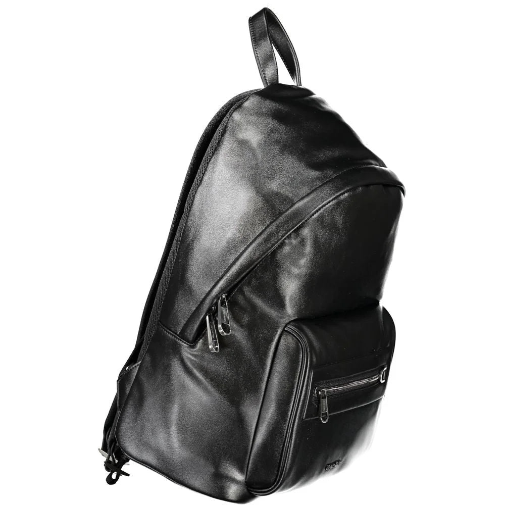 Calvin Klein Black Polyester Backpack