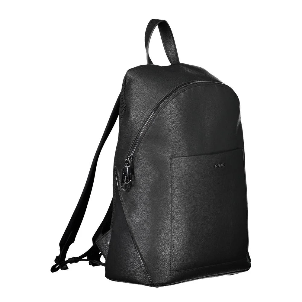 Calvin Klein Black Polyester Backpack