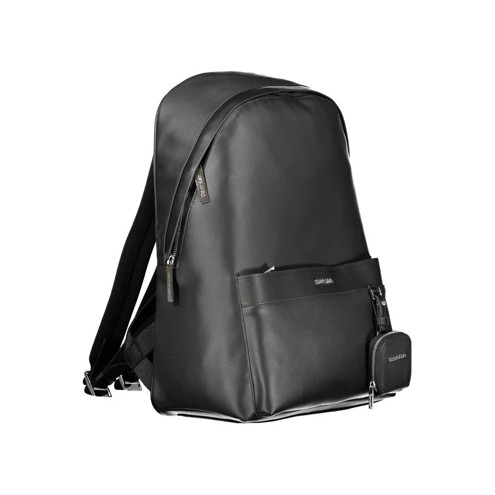 Calvin Klein Black Polyester Backpack - Backpacks