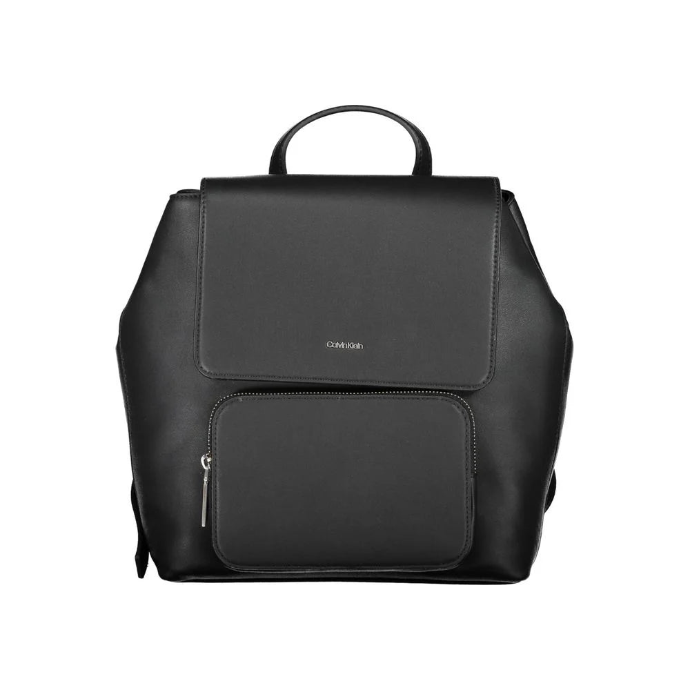 Calvin Klein Black Polyester Backpack - Backpacks