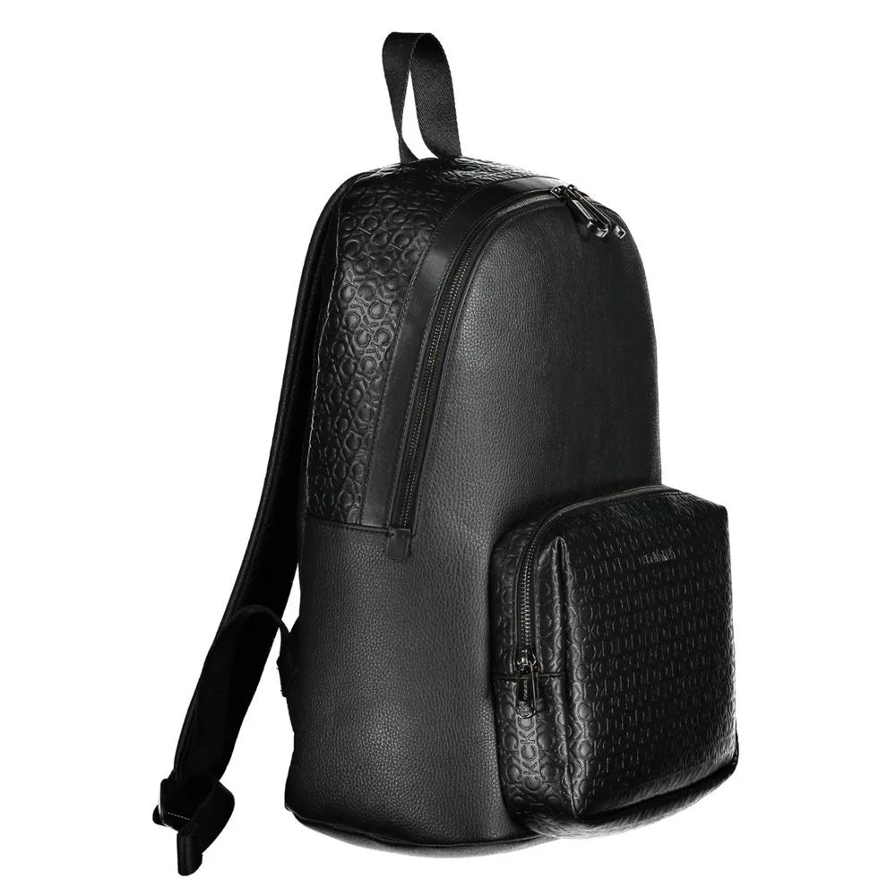 Calvin Klein Black Polyester Backpack - Backpacks
