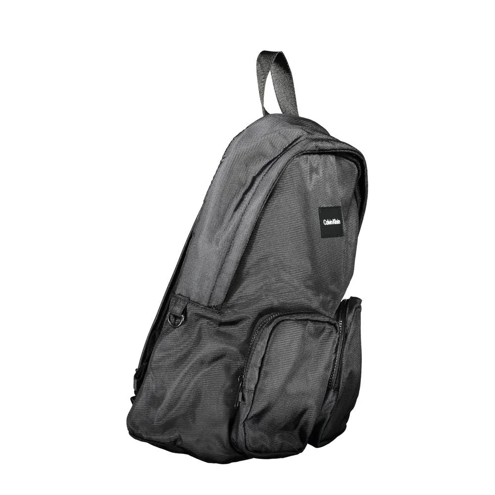 Calvin Klein Black Polyester Backpack - Laptop Backpacks