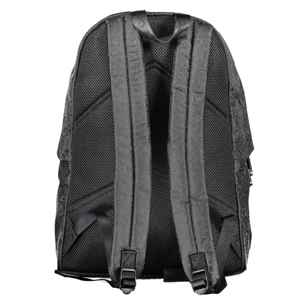 Calvin Klein Black Polyester Backpack - Laptop Backpacks