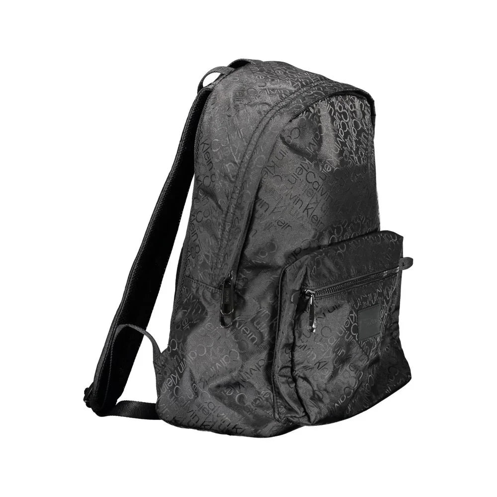 Calvin Klein Black Polyester Backpack - Laptop Backpacks