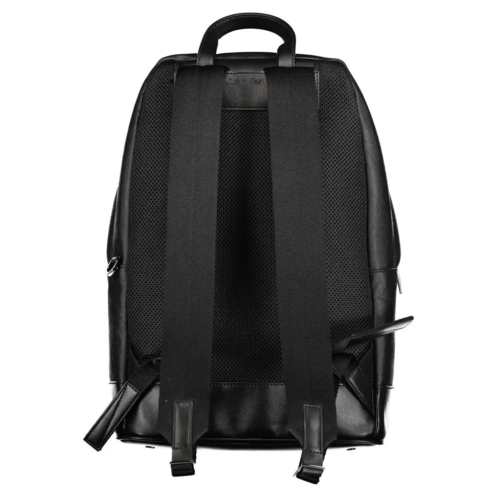 Calvin Klein Black Polyester Backpack - Laptop Backpacks
