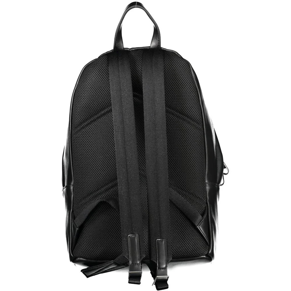 Calvin Klein Black Polyester Backpack - Laptop Backpacks