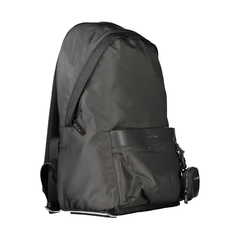 Calvin Klein Black Polyester Backpack - Laptop Backpacks