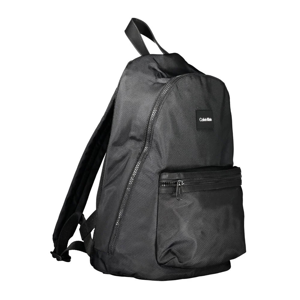 Calvin Klein Black Polyester Backpack - Laptop Backpacks