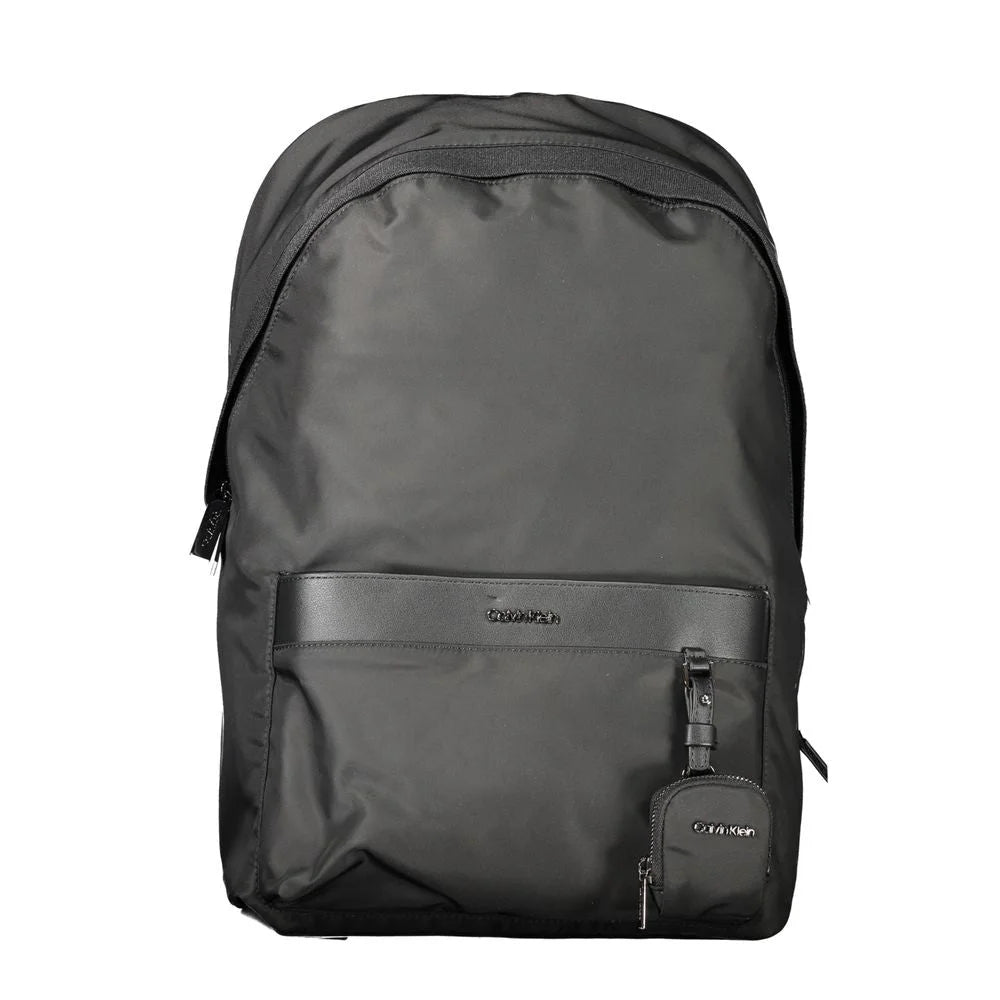 Calvin Klein Black Polyester Backpack - Laptop Backpacks