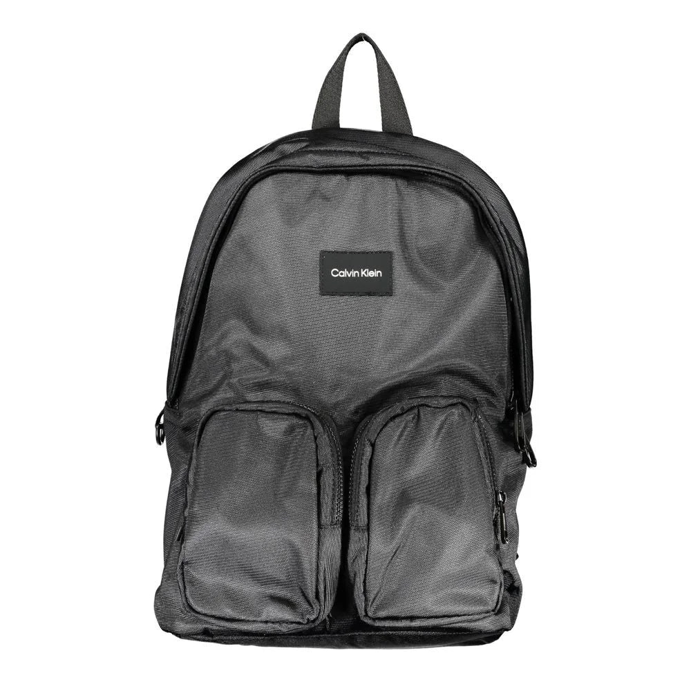 Calvin Klein Black Polyester Backpack - Laptop Backpacks