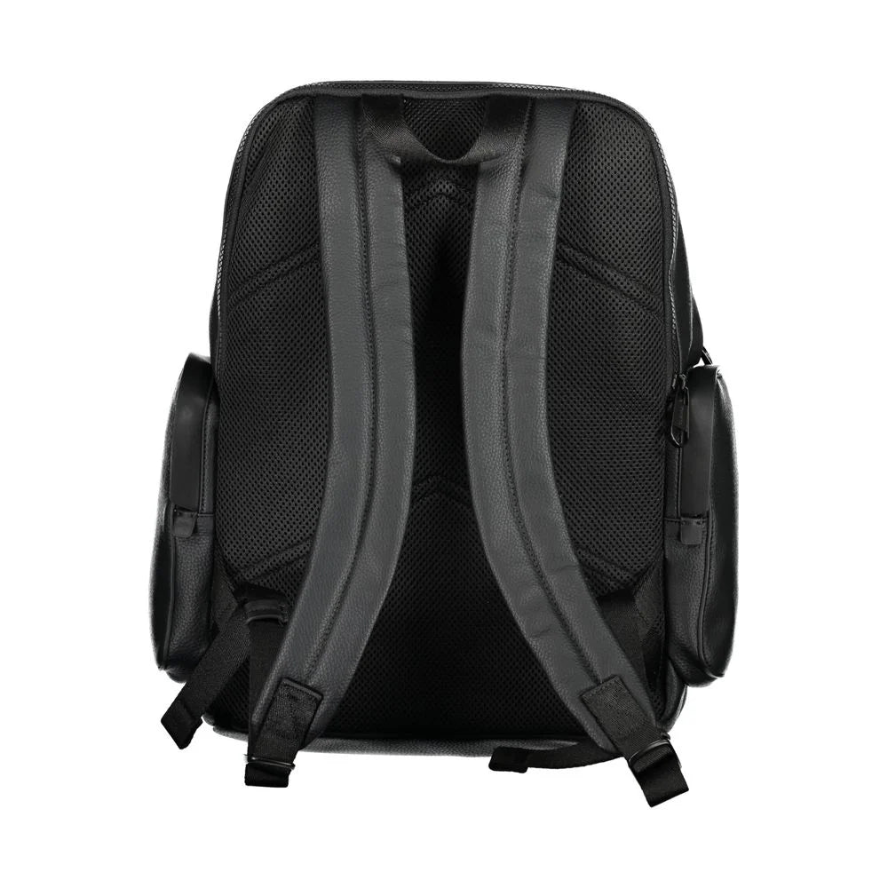 Calvin Klein Black Polyester Backpack - Laptop Backpacks