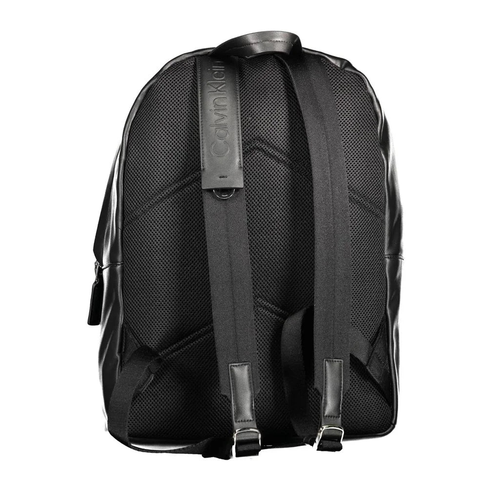 Calvin Klein Black Polyester Backpack - Laptop Backpacks