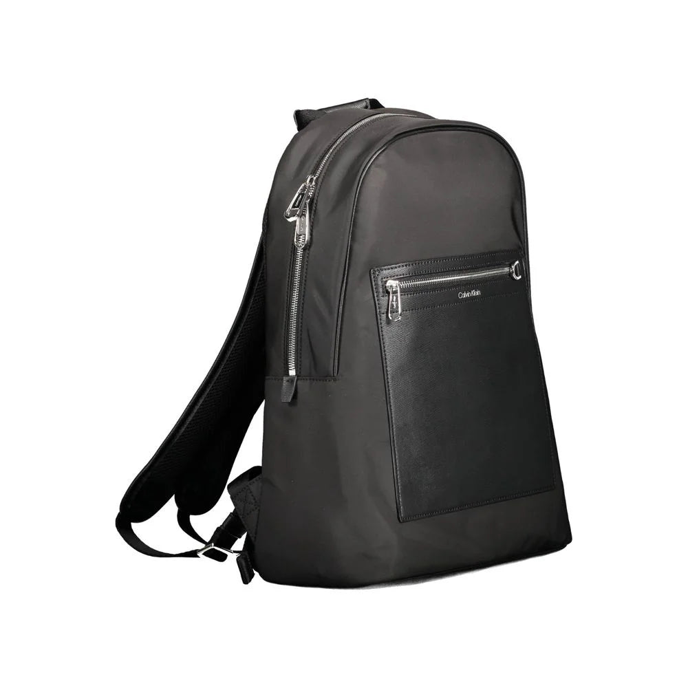 Calvin Klein Black Polyester Backpack - Laptop Backpacks