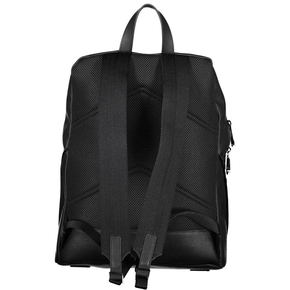 Calvin Klein Black Polyester Backpack - Laptop Backpacks