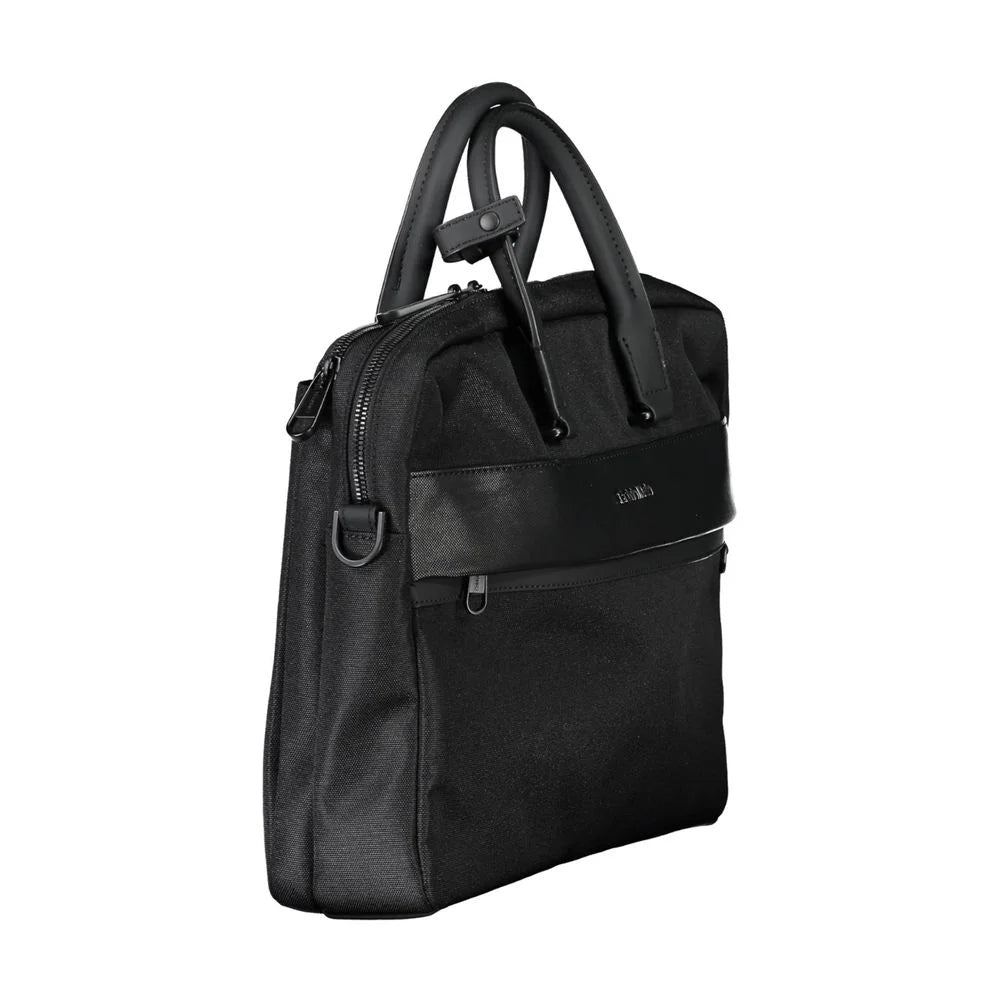 Calvin Klein Black Polyester Handbag - Briefcases