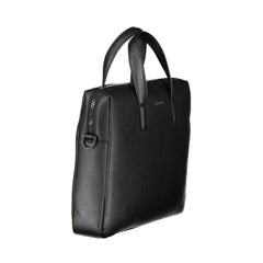 Calvin Klein Black Polyester Handbag - Briefcases