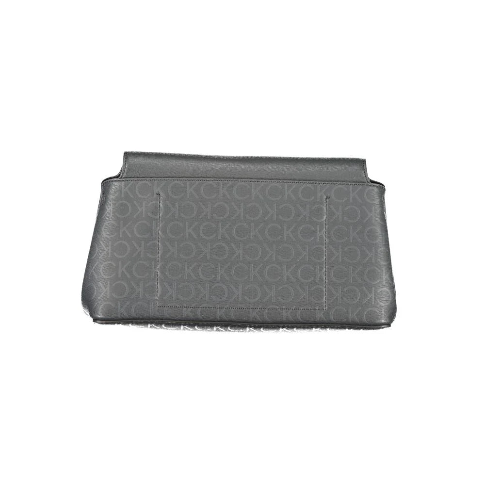 Calvin Klein Black Polyester Handbag - Cross Body Bags