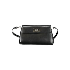 Calvin Klein Black Polyester Handbag - Cross Body Bags