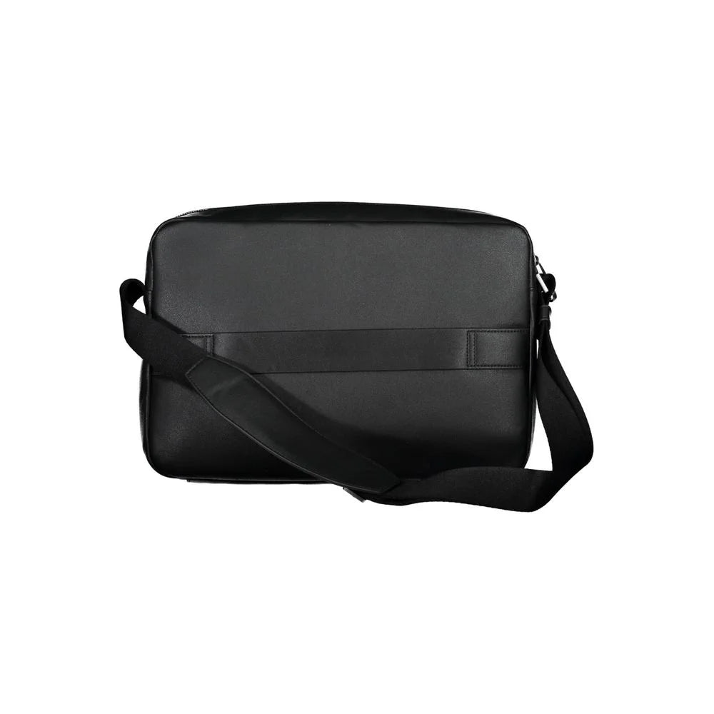 Calvin Klein Black Polyester Handbag - Cross Body Bags