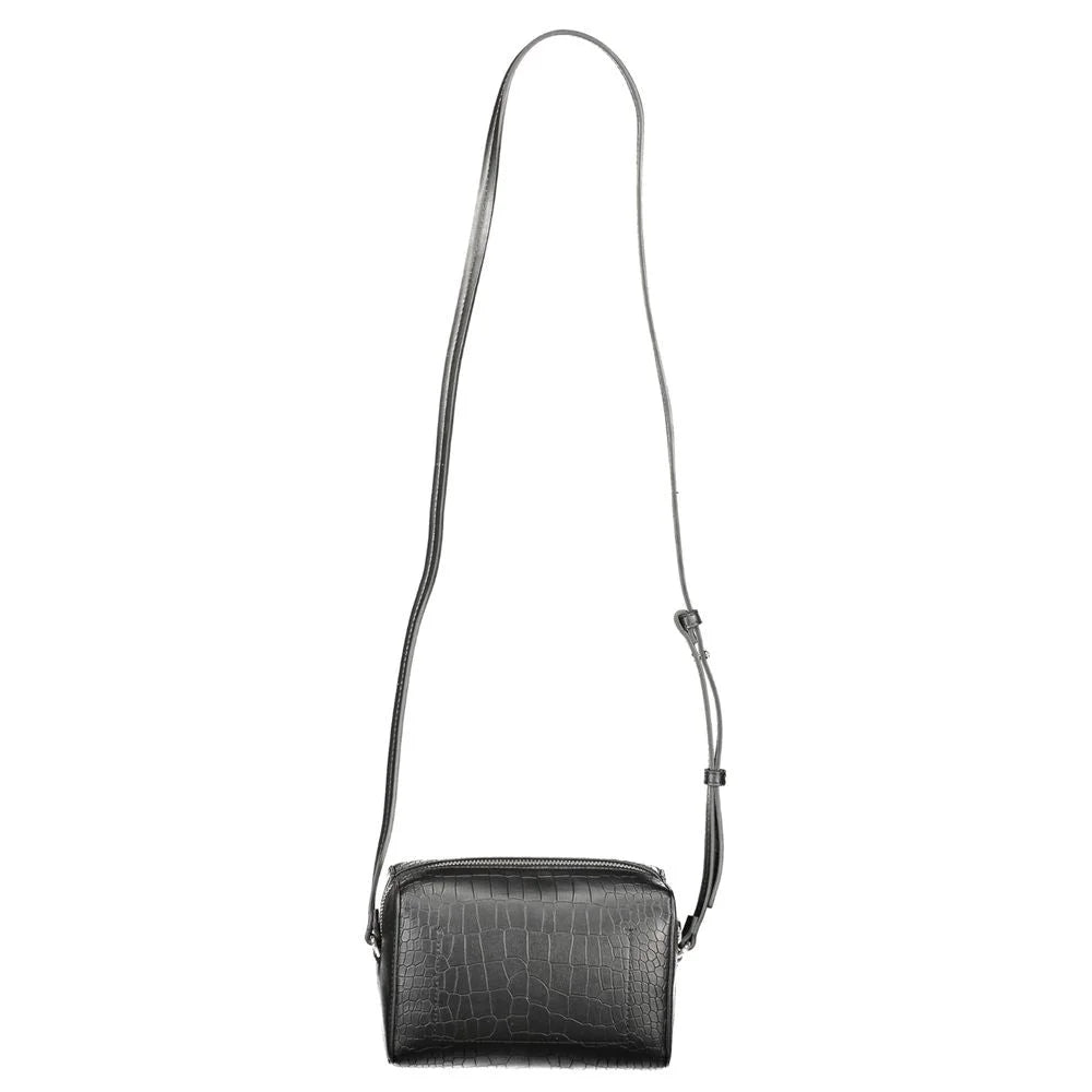 Calvin Klein Black Polyester Handbag - Cross Body Bags