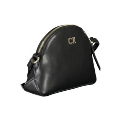 Calvin Klein Black Polyester Handbag - Cross Body Bags