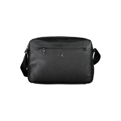Calvin Klein Black Polyester Handbag - Cross Body Bags