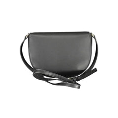 Calvin Klein Black Polyester Handbag - Cross Body Bags
