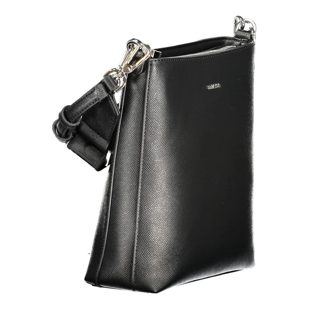 Calvin Klein Black Polyester Handbag - Cross Body Bags