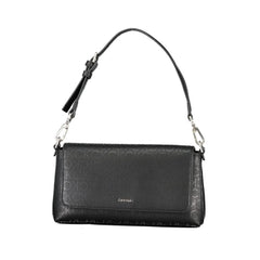 Calvin Klein Black Polyester Handbag - Cross Body Bags