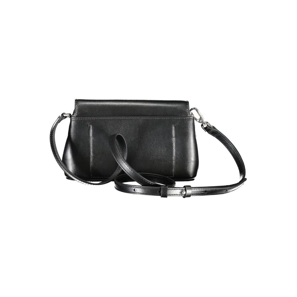 Calvin Klein Black Polyester Handbag - Cross Body Bags