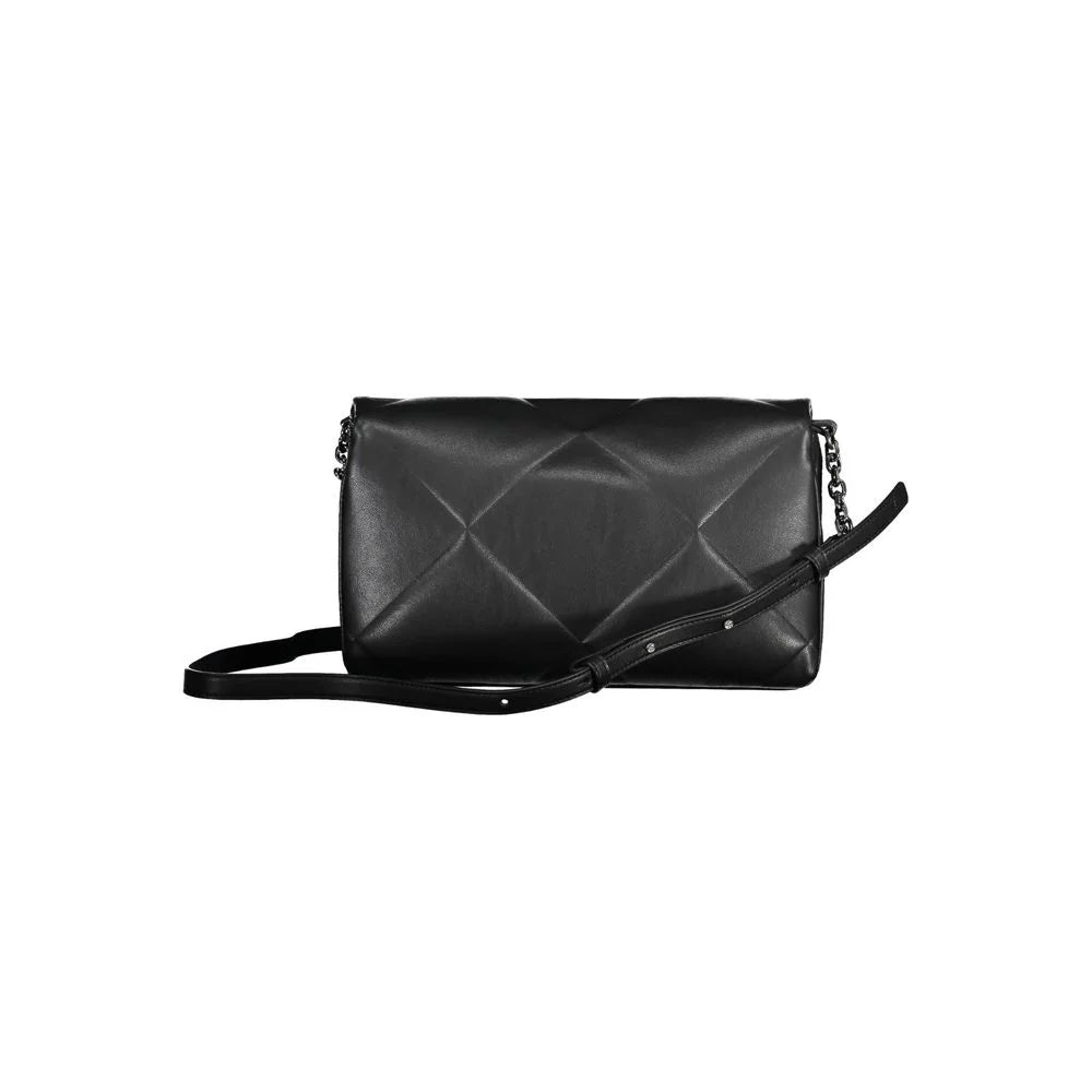 Calvin Klein Black Polyester Handbag - Cross Body Bags