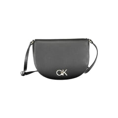 Calvin Klein Black Polyester Handbag - Cross Body Bags