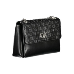 Calvin Klein Black Polyester Handbag - Cross Body Bags