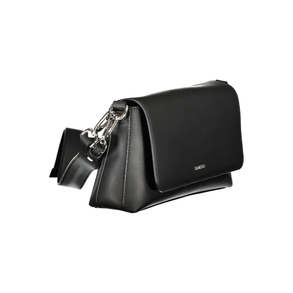 Calvin Klein Black Polyester Handbag - Cross Body Bags