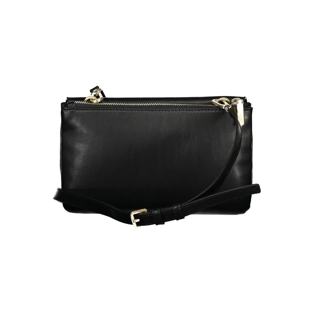 Calvin Klein Black Polyester Handbag - Cross Body Bags