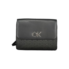Calvin Klein Black Polyester Handbag - Cross Body Bags